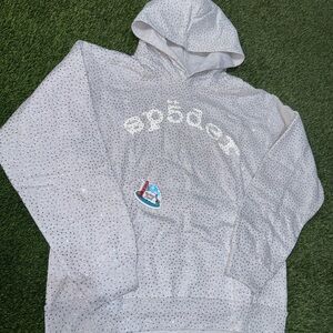Sp5der VVS Rhinestone Hoodie
